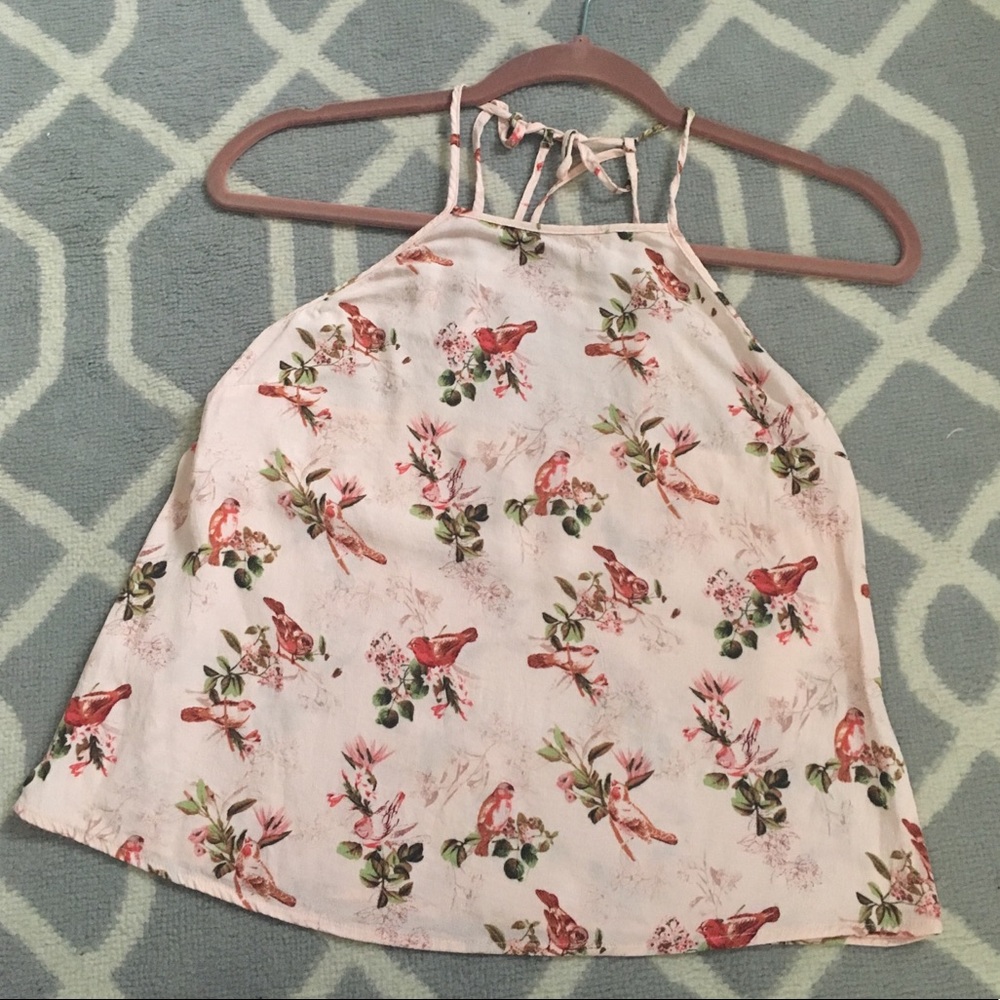 Delicate crop top